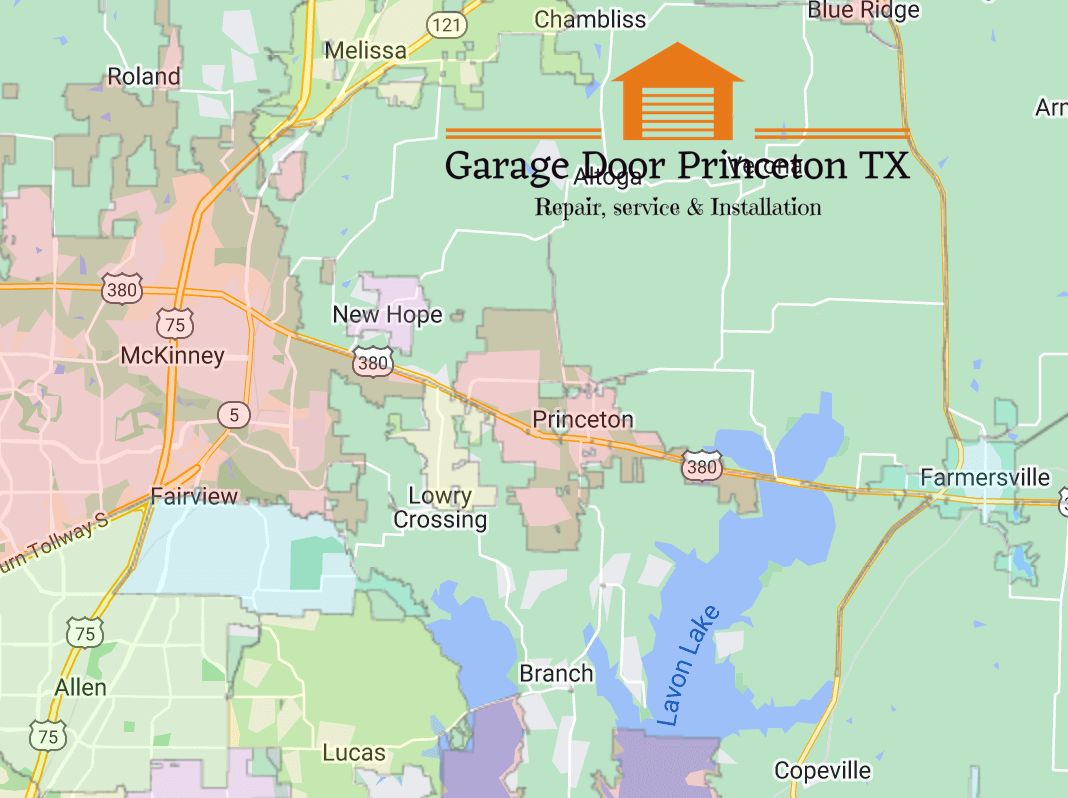 princeton-tx-map